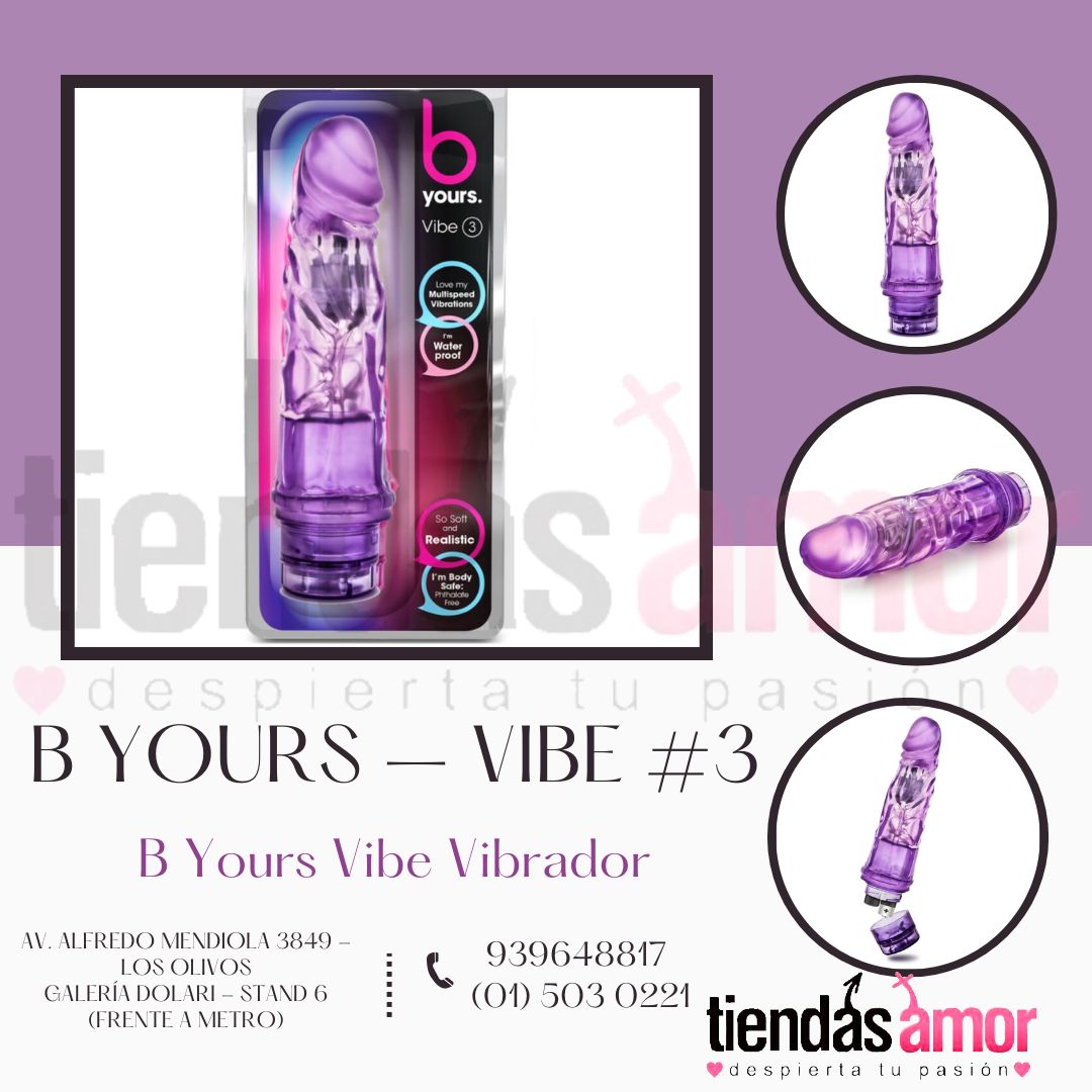 B Yours Vibe 3 VIBRADOR